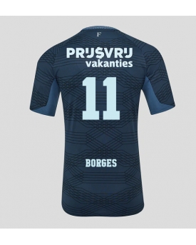 Billige Fotballdrakt Feyenoord Goncalo Borges #11 Replika Bortedrakt 2025-26 Kortermet Billige Fotballdrakt Feyenoord Goncalo Borges #11 Replika Bortedrakt 2025-26 Kortermet